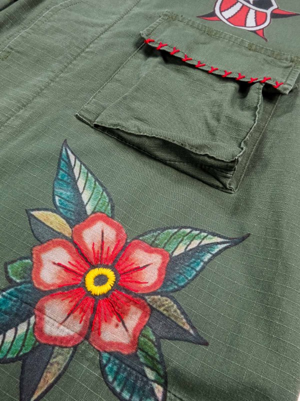 Camicia donna verde sales militare